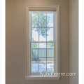 Fertikale glide dûbele single-sided glêzen sash